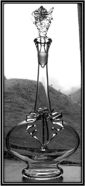 Grande carafe "Vigne"