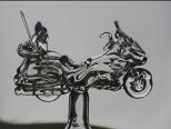 GoldWing en verre souffl�